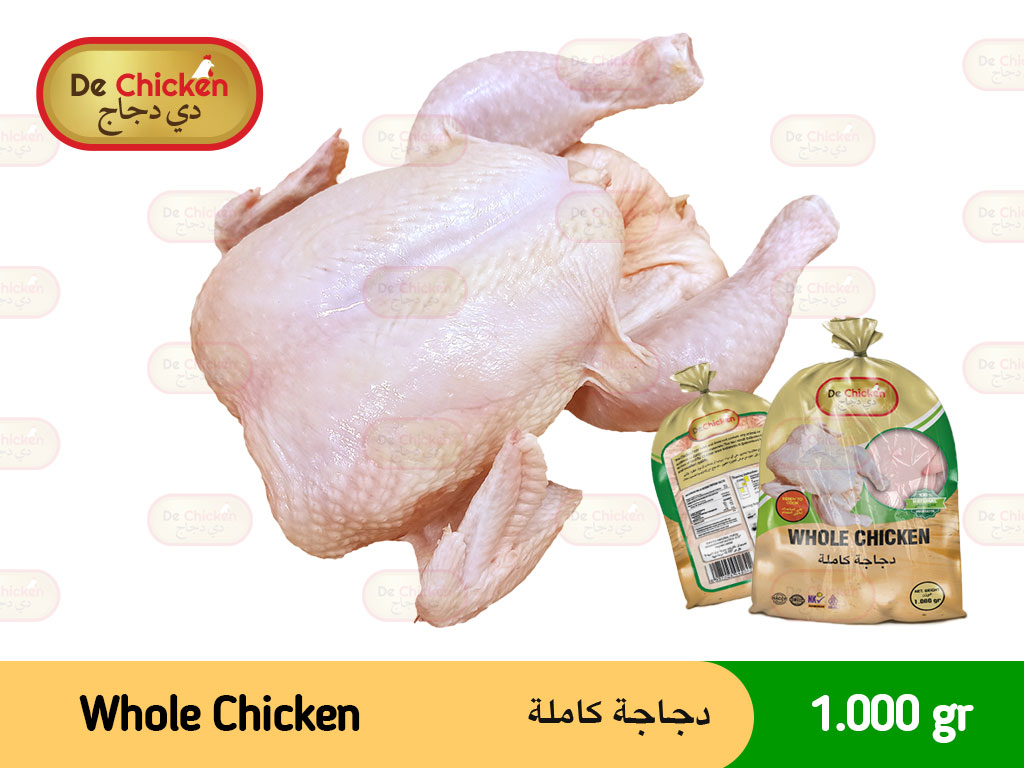 Whole Chicken De Chicken 1.000 gr